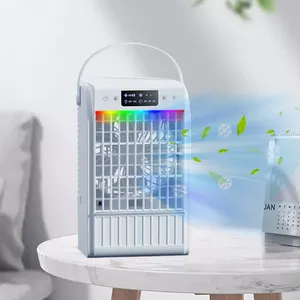 Nuevo Mini aire acondicionado portátil, ventilador eléctrico, Semiconductor, refrigeración, Enfriador de aire para habitación, hogar, ventilador de refrigeración silencioso