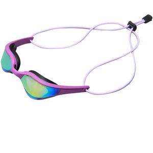 Lunettes de natation en silicone à grande monture personnalisées par le fabricant, anti-buée, pour la plongée en apnée, lunettes pour enfants transfrontalières - Product Image 2