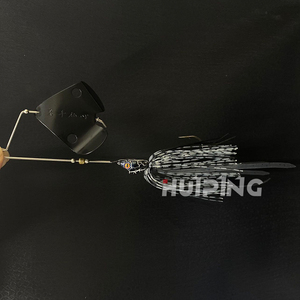 Nuovi arrivi 25.5g Rubber JIG Spinner BuzzBait Blade Jig Heads con gonna in Silicone pesca artificiale Whopper Jigging Bass Lures - Product Image 2