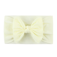 Vente en gros de bandeaux élastiques pour bébés filles, turban à nœud avec nœud, accessoires pour cheveux pour enfants, épingles à cheveux pour enfants