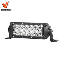 Barra de Luz LED LML-BD2036B de 8.3 Pulgadas y 36W, Lámpara de Trabajo Todoterreno para Camioneta, SUV, Pickup, 10-30V, IP67, Impermeable, Haz de Luz Combinado
