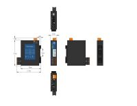 Sunfull BAC2004-ARM Modbus BACnet a BACnet Gateway, Certificación BTL CE, Sistema BA, Recopilación de Datos