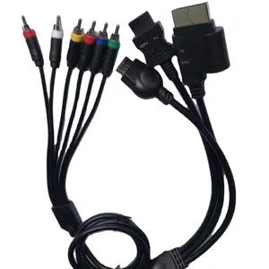 VGA âm thanh video Cable Đối với Xbox 360 đối với PS2 / PS3 thành phần VGA HD Cord đối với Wii/WiiU