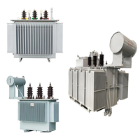 Transformateurs de distribution d'énergie triphasés de type huileux MV&HV, norme IEC / certification CUL, 50/60 Hz, 6 kV, 10 kV, 20 kV, 35 kV, 69 kV
