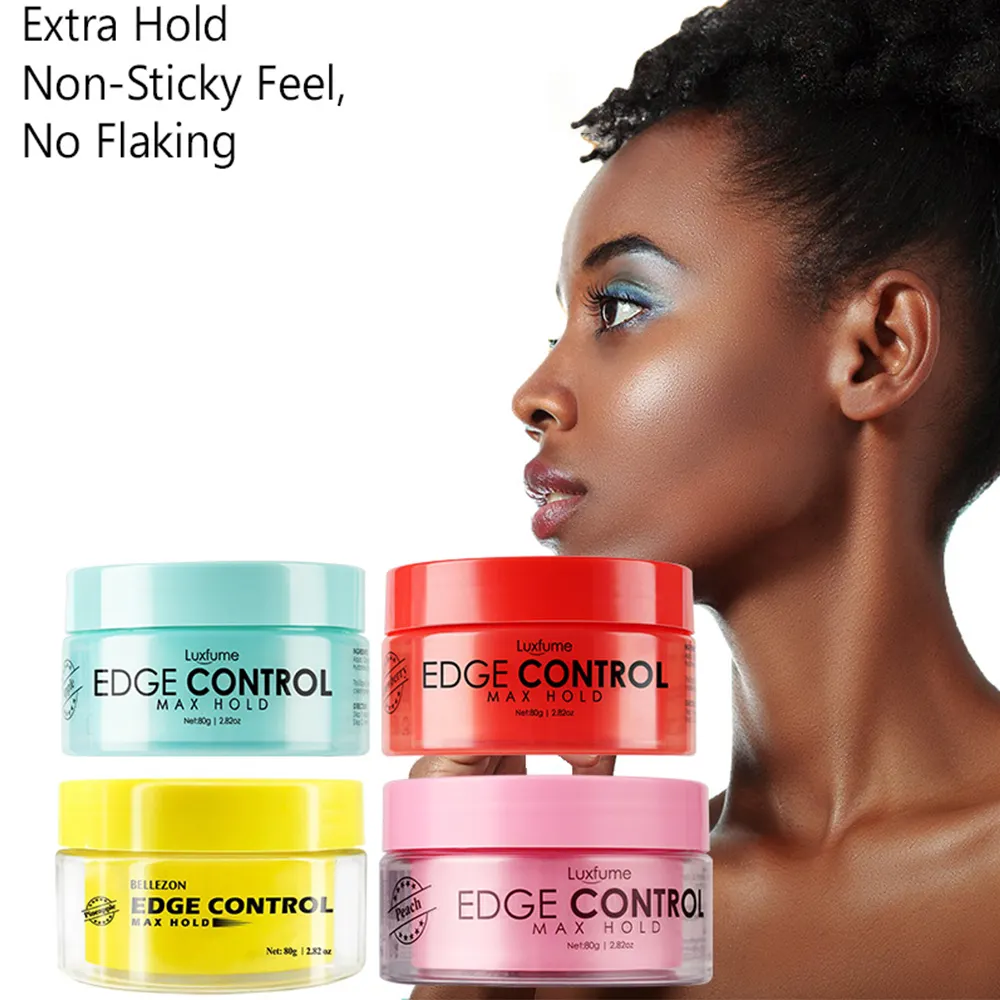 Wholesale Custom Edge Control With Logo extra Strong Hold Styling Products Private Label Vendor For Black Hair Edge Control