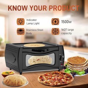 Household Mini Electric Oven Metal for Baking Pizza Pancakes Versatile <b>Toaster</b> Oven Featuring Adjustable Temperature - Product Image 6