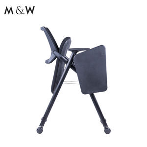 Ergonomic vải phòng hội nghị gấp Ghế lưới Stackable có thể gập lại ghế văn phòng với văn bản Pad - Product Image 4