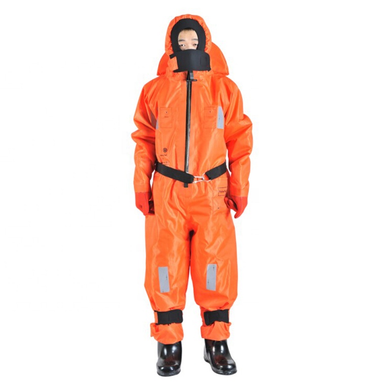 jor0076】2着セット サバイバルスーツ イマーションスーツ SOLASでの