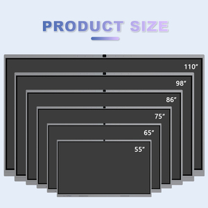 Bảng thông minh độ chính xác cao 4K 20 điểm cảm ứng bảng trắng tương tác 86 inch Android & Windows cho doanh nghiệp & giáo dục - Product Image 5