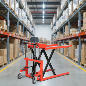 รถยกพาเลทแบบกรรไกรไฮดรอลิกแบบแมนนวล รับน้ำหนักได้ 1000 กก. ปรับความสูงได้ 85-850 มม. - Product Image 4