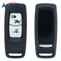 Llave de Motocicleta con Control Remoto de 2 Botones, 433MHz, Chip ID47, 35111-K1Z-U11 para Honda