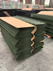 Design moderne durable et élégant DX51D Tuiles métalliques revêtues de pierre résistantes à la chaleur pour les toits d'appartement, d'hôtel et de villa - Product Image 4