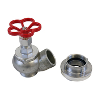 Robinet d'angle en aluminium 2 pouces BSP mâle pour hydrant d'incendie