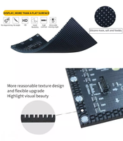 Shenzhen Fabricant Solution unique P2 Panneau LED souple Affichage LED créatif Écran façonnable Pilier pliable Écran LED