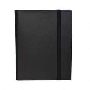 432 Side Loading Leather Trading <b>Card</b> Binder with Strap Durable Eco-Friendly Portable Premium 9 Pocket PP <b>Card</b> Collection <b>Folder</b> - Product Image 2