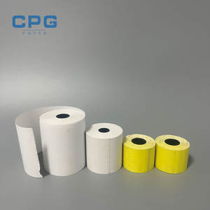 Papel Térmico Personalizado de Fábrica, 80x80mm, 70gsm, Libre de BPA, Larga Retención de Imagen, Rollo Jumbo para Caja Registradora - Product Image 1