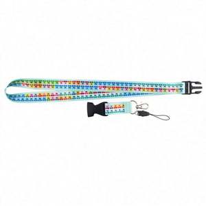 Cordón para Teléfono Móvil con Diseño de la Tabla Periódica de los Elementos, Cinta de Poliéster, Accesorios para Identificación Laboral Hechos con Dibujos - Product Image 3