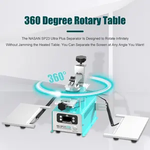 Kit de séparation d'écran LCD NASAN SP23U Plus avec aspiration intégrée pour la réparation du verre avant et du cadre des téléphones iPhone, <span class=keywords><strong>Samsung</strong></span>, HUAWEI - Product Image 4