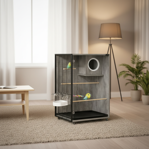 Cage à oiseaux <span class=keywords><strong>en</strong></span> bois écologique pour grands oiseaux, perroquets, pigeons, <span class=keywords><strong>canaris</strong></span>, <span class=keywords><strong>volière</strong></span> et cage <span class=keywords><strong>de</strong></span> reproduction pour animaleries - Product Image 4