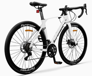Vélo de <span class=keywords><strong>route</strong></span> permanent à vitesses pour adultes – Modèles <span class=keywords><strong>homme</strong></span>/femme, <span class=keywords><strong>guidon</strong></span> ultra-rapide, vélo de course léger - Product Image 2