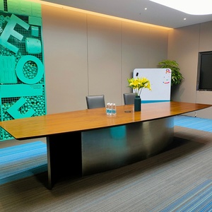 Europe Style Rectangle Metal Legs Meeting Table Boardroom Tables Modern Conference Table - Product Image 3