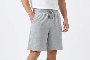 Summer Shorts Men <b>Canvas</b> Lightweight Casual <b>Plain</b> Fitness Training Side Pocket Classic Knee Length Drawstring - Product Image 6