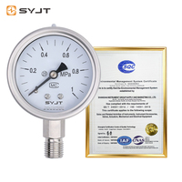 Manómetro de Acero Inoxidable SY YB, Barómetro con Esfera de 4 Pulgadas, Rango de 0.1-60Mpa, Precisión del 1.0%, Calidad Confiable, Proveedor Mayorista, Repuesto