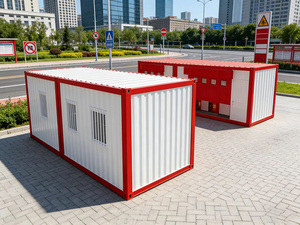 Abri d'urgence incendie, cabine de secours pour la lutte contre les incendies avec mobilité flexible, unité de sauvetage à réponse rapide, compatible énergie solaire - Product Image 1