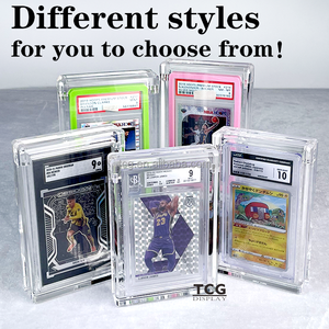 Étui de présentation en acrylique premium pour cartes de collection TCG, cartes sportives rares et cartes de jeu, compatible avec les cartes Pokémon <span class=keywords><strong>2021</strong></span> - Product Image 6