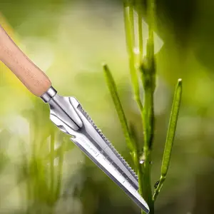 Садовая лопата, ручной инструмент из нержавеющей стали, ручной резак для сорняков
