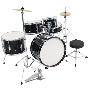Nuevo Diseño 2025: Set de <span class=keywords><strong>Batería</strong></span> <span class=keywords><strong>Infantil</strong></span> Negro de Cinco Piezas de Alta Calidad Personalizado - Product Image 2