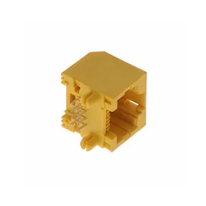 Bom lista para serviço de montagem One Stop RJHSE50800104 conector modular 8p8c RJ45 Ethernet vertical sem blindagem RJHSE5080010