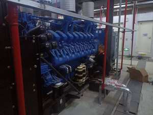 หน่วยกำลังพร้อมกับ16V4000G23 MTU เครื่องกำเนิด2500kVA และ1400kVA เครื่องยนต์ดีเซลความจุสูง - Product Image 4