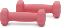 Ensemble d'haltères à main enduits de néoprène personnalisés Offre Spéciale pour femmes haltères à tremper en plastique léger pour les entraînements