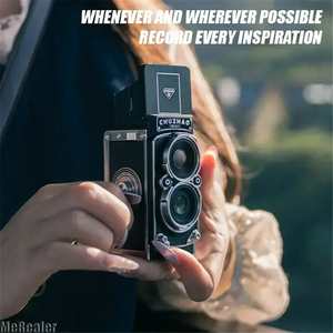 Mini caméra numérique vintage 1080P FHD Video 12MP Autofocus Point and Shoot Digital Camera Card <span class=keywords><strong>Compact</strong></span> Small Vlogging Camera - Product Image 4