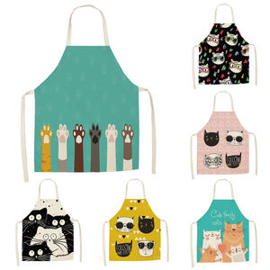 مرايل مطبخ مخصصة بشعار الشركة، مرايل للطبخ والحدائق بتصميم كرتوني لطيف - Product Image 1