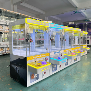 Hàng tạp hóa mini đồ chơi sang trọng Claw máy trẻ em bảng đồng tiền hoạt động món quà nhỏ Catcher Crane Claw Máy kẹo Dispenser Arcade trò chơi - Product Image 3