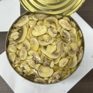 2840 г консервированных свежих грибов шампиньона, консервированных с солью в рассоле, высококачественный консервированный грибной продукт - Product Image 1