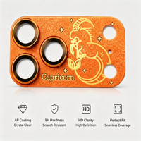 Protection d'objectif d'appareil photo 9H AR haute définition pour iPhone 17 Pro Max et série 17 Pro – Verre trempé anti-rayures