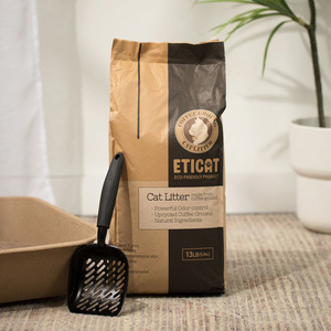 [Eticat] กากกาแฟครอกแมวปลอดภัยสำหรับแมวที่ไม่มีวัสดุอันตรายตรวจพบในห้องปฏิบัติการทดสอบครอกแมว - Product Image 3