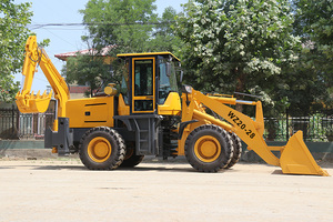 Trung Quốc Máy Móc Xây Dựng Backhoe <span class=keywords><strong>Loader</strong></span> Với Front End Máy Bốc Xếp - Product Image 4