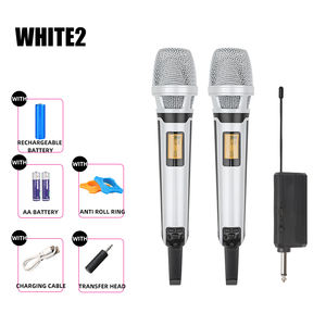 Sección U Inalámbrico un micrófono móvil <span class=keywords><strong>de</strong></span> <span class=keywords><strong>segunda</strong></span> <span class=keywords><strong>mano</strong></span> Home K Song Altavoz exterior KTV Meeting Live UHF Micrófono - Product Image 5