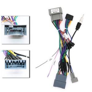 Kit Cruscotto di Alta Qualità Meihua, Cornice Fasciale per Honda <span class=keywords><strong>Stream</strong></span> 2001-2004, Lettore Radio Auto con Cablaggio - Product Image 4