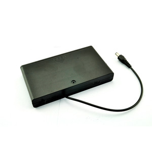 Boîtier de batterie 8 cellules AA 12V avec connecteur DC, interrupteur, couvercle scellé, étui portable en ABS - Product Image 5