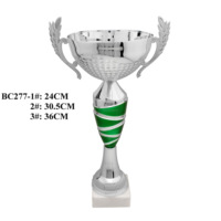 Trophée de la coupe du sport du salon de la voiture Phoenix en métal durable de style européen pour les événements de golf et de tennis