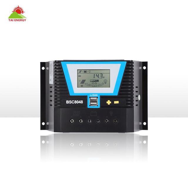 Solar Charge Controller 12v/24v/48v/96v Pwm 40/50/60/100A Economical Solar Charge  Usb 5v Option