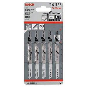 BOSCH-Hoja de sierra de calar T 101 BRF ''Limpiar para madera dura'' - Product Image 2
