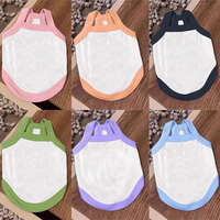 SongshanToys OEM ODM – Nouveauté Été : Gilet et T-shirt Doux et Uni pour Animaux de Compagnie (Chiens et Chats de Petite Taille) avec Impression de Logo – Remise Spéciale
