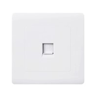 Prise de commutateur d'extension murale personnalisée de haute qualité Double EU 1Gang 8 broches 13A Double prise électrique universelle