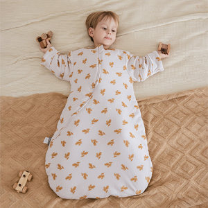 Sac de couchage pour nouveau-né, 2022 coton, <span class=keywords><strong>manches</strong></span> détachables, grande taille, nouveau modèle, OEM 100% - Product Image 4